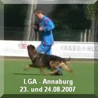 LGA Annaburg 2007 - Gerry von der Waldesruh - Unterordnung